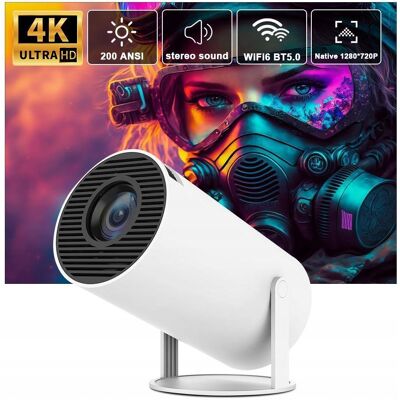 Inny producent PROJEKTOR MINI HY300 ANDROID WIFI FULL HD LED SMART TV KINO DOMOWE PREZENT Inny producent PROJEKTOR MINI HY300 ANDROID WIFI FULL HD LED SMART TV KINO DOMOWE PREZENT
