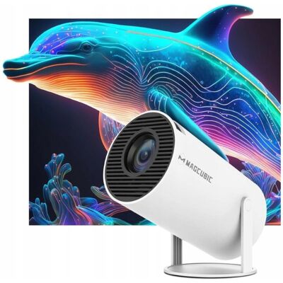 Inny producent PROJEKTOR MINI PRZENOŚNY LED KINO DOMOWE MAGCUBIC ANDROID 11.0 8000LM 4K Inny producent PROJEKTOR MINI PRZENOŚNY LED KINO DOMOWE MAGCUBIC ANDROID 11.0 8000LM 4K