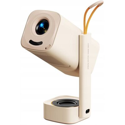 Inny producent Projektor multimedialny przenośny składany WiFi BT FullHD 1080p - beżowy Inny producent Projektor multimedialny przenośny składany WiFi BT FullHD 1080p - beżowy