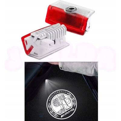 Inny producent Projektor Oświetlenia Drzwi Samochodu Lampka Led Logo Amg Affalterbach 2Szt Inny producent Projektor Oświetlenia Drzwi Samochodu Lampka Led Logo Amg Affalterbach 2Szt