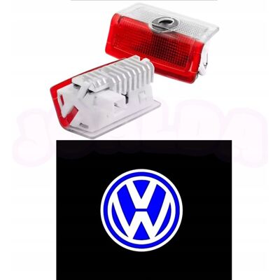 Inny producent Projektor Oświetlenia Drzwi Samochodu Lampka Led Logo Volkswagen 2Szt Inny producent Projektor Oświetlenia Drzwi Samochodu Lampka Led Logo Volkswagen 2Szt
