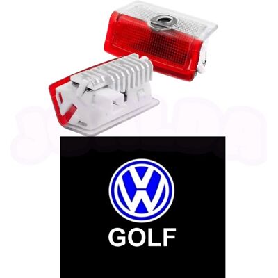 Inny producent Projektor Oświetlenia Drzwi Samochodu Lampka Led Logo Volkswagen Golf 2Szt Inny producent Projektor Oświetlenia Drzwi Samochodu Lampka Led Logo Volkswagen Golf 2Szt