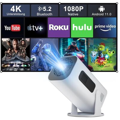 Microsoft PROJEKTOR P330 Android 11, FULL HD 1920x1080P APLIKACJE WIFI6 BT5 Microsoft PROJEKTOR P330 Android 11, FULL HD 1920x1080P APLIKACJE WIFI6 BT5