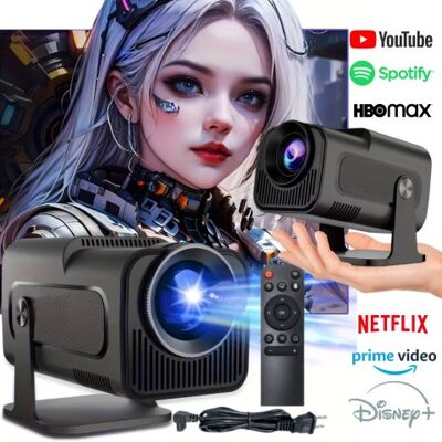 brak danych Projektor Przenośny Mini Smart Kino Domowe Android Wifi 4K Obrotowy brak danych Projektor Przenośny Mini Smart Kino Domowe Android Wifi 4K Obrotowy