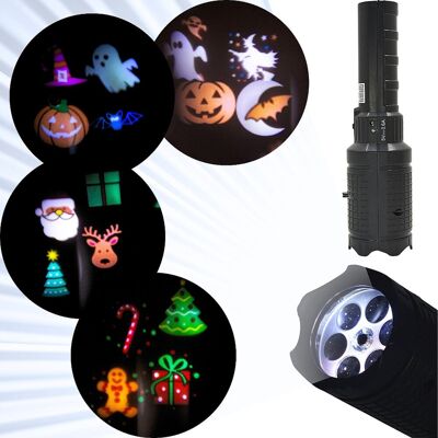 Koopman PROJEKTOR RZUTNIK LED WYMIENNE KLISZE ŚWIĘTA HALLOWEEN Koopman PROJEKTOR RZUTNIK LED WYMIENNE KLISZE ŚWIĘTA HALLOWEEN