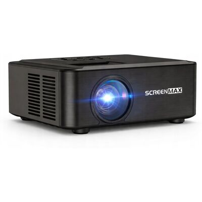 brak danych Projektor SCREENMAX 1080p WiFi 6 Bluetooth HDMI 250' zoom 50% brak danych Projektor SCREENMAX 1080p WiFi 6 Bluetooth HDMI 250' zoom 50%