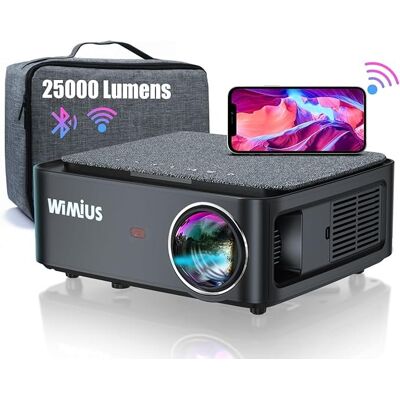 Inny producent Projektor WiMiUS 1000 ANSI Lumen WiFi Bluetooth Full HD 1080P Inny producent Projektor WiMiUS 1000 ANSI Lumen WiFi Bluetooth Full HD 1080P