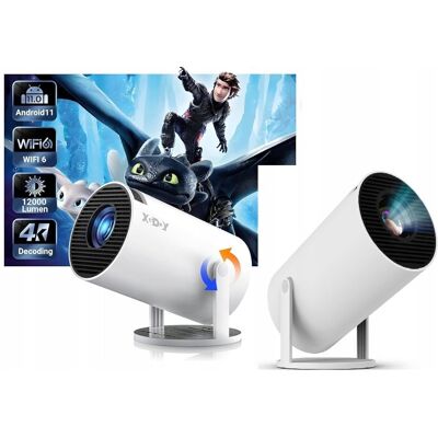 Amazon PRZENOŚNY MINI PROJEKTOR RZUTNIK XGODY GIMBAL3 ANDROID 11 1080 HD 4K Amazon PRZENOŚNY MINI PROJEKTOR RZUTNIK XGODY GIMBAL3 ANDROID 11 1080 HD 4K