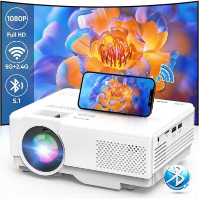 rexe PRZENOŚNY PROJEKTOR 5G WiFi 12000L 1080P 50% ZOOM iOS ANDROID KOMPATYBILNY rexe PRZENOŚNY PROJEKTOR 5G WiFi 12000L 1080P 50% ZOOM iOS ANDROID KOMPATYBILNY