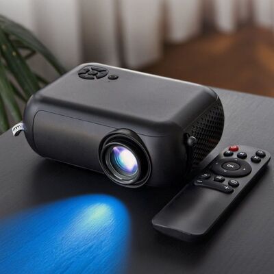 Northix Mini Projektor - Kompaktowy przenośny 1080P projektor do kina domowego Northix Mini Projektor - Kompaktowy przenośny 1080P projektor do kina domowego