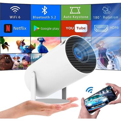 Inny producent RZUTNIK HY300 MINI PROJEKTOR ANDROID LED WIFI FULL HD SMART TV PRZENOŚNY Inny producent RZUTNIK HY300 MINI PROJEKTOR ANDROID LED WIFI FULL HD SMART TV PRZENOŚNY
