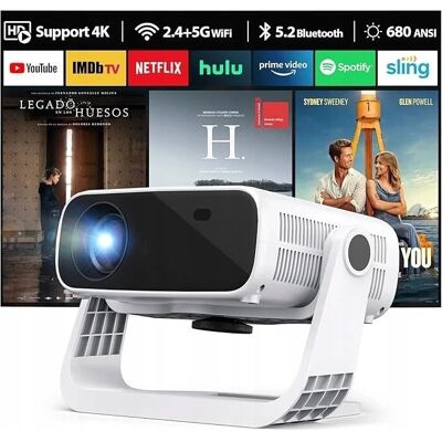 Project2000 SMART PROJEKTOR 1080P FULL HD ANDROID WI-FI 6 BT 680 ANSI Project2000 SMART PROJEKTOR 1080P FULL HD ANDROID WI-FI 6 BT 680 ANSI