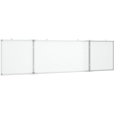 vidaXL Tablica magnetyczna, składana, 160x40x1,7 cm, aluminiowa vidaXL Tablica magnetyczna, składana, 160x40x1,7 cm, aluminiowa