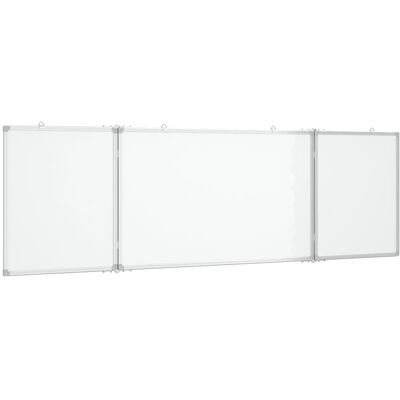 vidaXL Tablica magnetyczna, składana, 160x50x1,7 cm, aluminiowa vidaXL Tablica magnetyczna, składana, 160x50x1,7 cm, aluminiowa