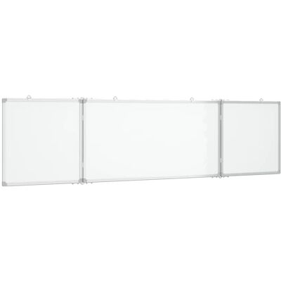vidaXL Tablica magnetyczna, składana, 200x50x1,7 cm, aluminiowa vidaXL Tablica magnetyczna, składana, 200x50x1,7 cm, aluminiowa
