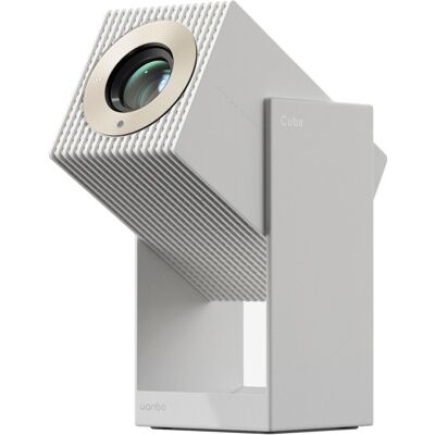 Wanbo Cube 2 Pro Biały Projektor 500 ANSI, Android TV 11, Gimbal Wanbo Cube 2 Pro Biały Projektor 500 ANSI, Android TV 11, Gimbal
