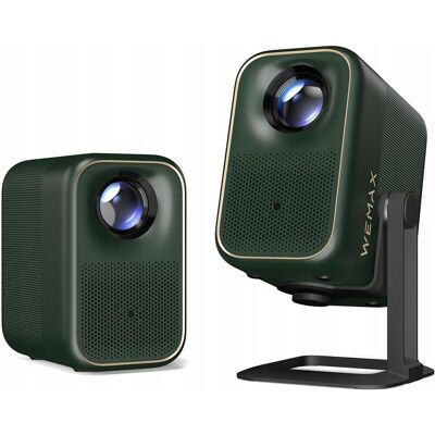 Inny producent WEMAX Projektor 4K Przenośny ze stojakie 1080P HDR 10 WiFi/Bluetooth Inny producent WEMAX Projektor 4K Przenośny ze stojakie 1080P HDR 10 WiFi/Bluetooth