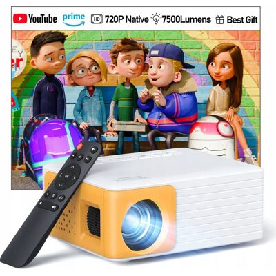 Horlat Yoton Y3 Mini Projektor Y3 1080P Full Hd, Hdmi/Usb/Ios/Android/Firestick Horlat Yoton Y3 Mini Projektor Y3 1080P Full Hd, Hdmi/Usb/Ios/Android/Firestick