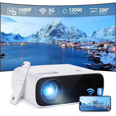 Inny producent ZDK Projektor WiFi 5G Full HD 1080P 4K Bluetooth 5.3 300 Cali Kino Domowe Inny producent ZDK Projektor WiFi 5G Full HD 1080P 4K Bluetooth 5.3 300 Cali Kino Domowe
