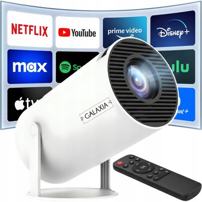 Galaxia Projektor Rzutnik Led Multimedialny Wifi Android Przenośny Smart Tv Głośnik Galaxia Projektor Rzutnik Led Multimedialny Wifi Android Przenośny Smart Tv Głośnik