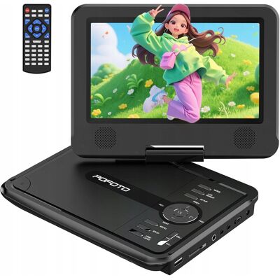 Inny producent 9.5' HD LCD PRZENOŚNY ODTWARZACZ DVD KONSOLA GIER VIDEO na 2500mAh CZARNE Inny producent 9.5' HD LCD PRZENOŚNY ODTWARZACZ DVD KONSOLA GIER VIDEO na 2500mAh CZARNE