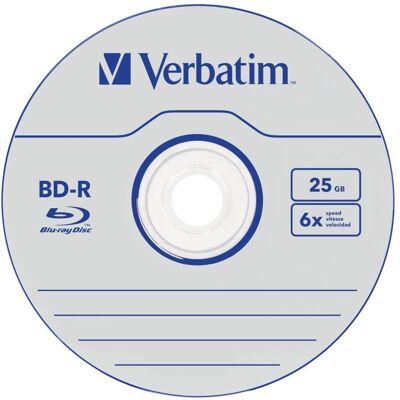 Inny producent Bd-R Verbatim 25gb X6 (Cake 10) Inny producent Bd-R Verbatim 25gb X6 (Cake 10)