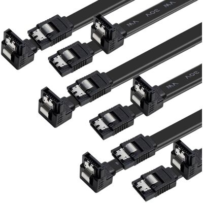Inny producent Benfei Kabel Sata Iii, 6-Pak Kabel Sata Iii 6 Gb/s, Kąt Prosty 90 Stopni Z Zatrzaskiem Blokującym, 18 Cali Do Dysku Twardego Sata, Dysku Ssd, Sterow.. Inny producent Benfei Kabel Sata Iii, 6-Pak Kabel Sata Iii 6 Gb/s, Kąt Prosty 90 Stopni Z Zatrzaskiem Blokującym, 18 Cali Do Dysku Twardego Sata, Dysku Ssd, Sterow..