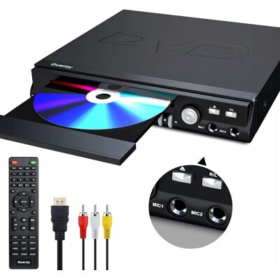 Odtwarzacz DVD Gueray HD 1080P czarny BL387 Odtwarzacz DVD Gueray HD 1080P czarny BL387