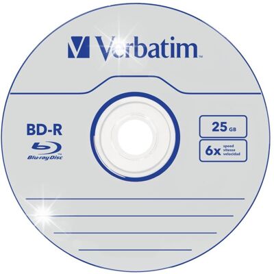 Inny producent Płyta Blu-Ray (Bd-R) Verbatim 25gb 6x 10szt (Cake 10) Datalife Inny producent Płyta Blu-Ray (Bd-R) Verbatim 25gb 6x 10szt (Cake 10) Datalife