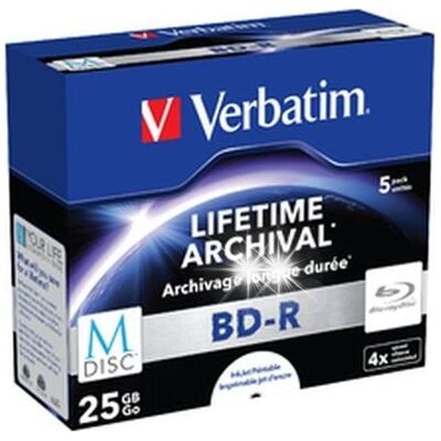Inny producent Płyty Blu-Ray Verbatim Bd-R Sl Printable 25gb (5szt.) - Do Nadruku Inny producent Płyty Blu-Ray Verbatim Bd-R Sl Printable 25gb (5szt.) - Do Nadruku