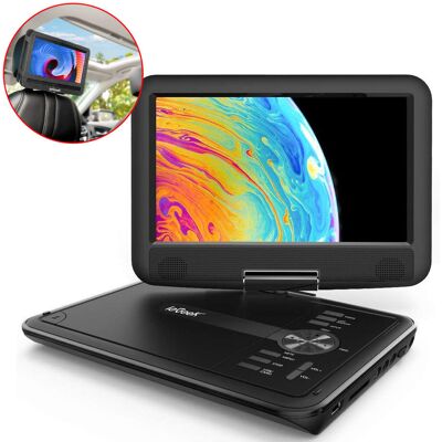 Inny producent PRZENOŚNY ODTWARZACZ DVD 9' HD LCD KONSOLA GIER VIDEO CZARNE NA 2500MAH Inny producent PRZENOŚNY ODTWARZACZ DVD 9' HD LCD KONSOLA GIER VIDEO CZARNE NA 2500MAH