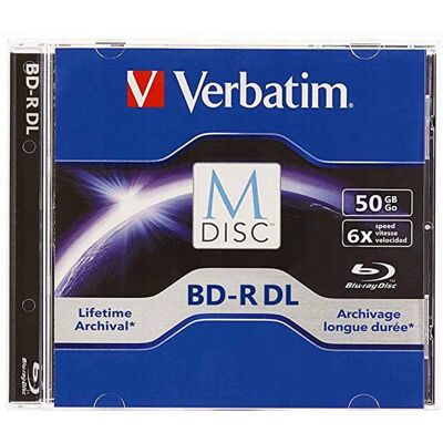 Inny producent Bd-R Dl Verbatim M-Disc 50gb 6x (Jewel Case 5) Inny producent Bd-R Dl Verbatim M-Disc 50gb 6x (Jewel Case 5)