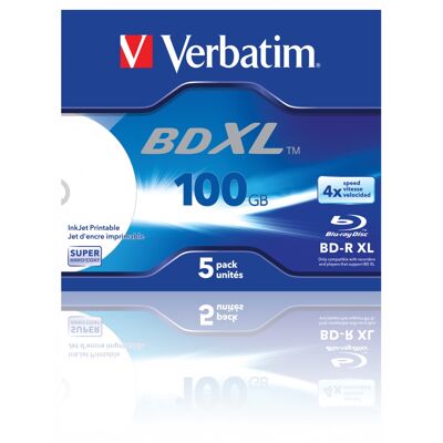 Inny producent Płyta Blu-Ray Verbatim Bd-R 100 Gb 5 Szt. Inny producent Płyta Blu-Ray Verbatim Bd-R 100 Gb 5 Szt.
