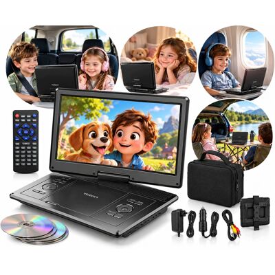 Inny producent Przenośny Odtwarzacz Dvd 17,5 Cala Yoton Obrotowy Ekran Hd Usb Tv Inny producent Przenośny Odtwarzacz Dvd 17,5 Cala Yoton Obrotowy Ekran Hd Usb Tv