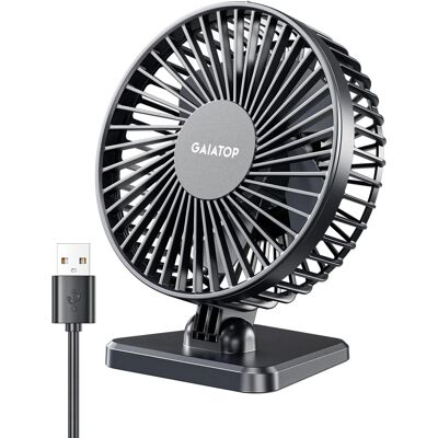 Inny producent Wentylator Biurkowy Przenośny Mały Cichy Mocny Regulowany Usb Czarny Inny producent Wentylator Biurkowy Przenośny Mały Cichy Mocny Regulowany Usb Czarny