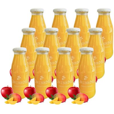 Inny producent 12x Naturalny sok wyciskany NFC jabłko mango DRINKME Inny producent 12x Naturalny sok wyciskany NFC jabłko mango DRINKME