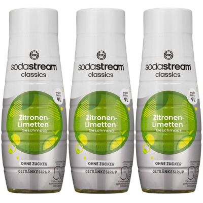 SodaStream - Citron Vert - Pakiet 3 - 440ml - Syrop SodaStream - Citron Vert - Pakiet 3 - 440ml - Syrop