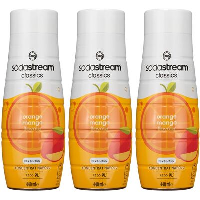 SodaStream - Orange Mangue - Bez cukru - 440 ML - Syrop SodaStream - Orange Mangue - Bez cukru - 440 ML - Syrop
