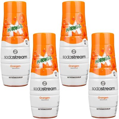 ESITEO - Mirinda Pomarańczowa - 4 butelki - 440 ml - Syrop ESITEO - Mirinda Pomarańczowa - 4 butelki - 440 ml - Syrop