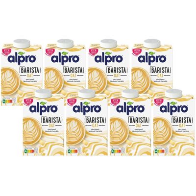 Alpro Barista Owsiany - Bez cukru - Napój owsiany - 8x500 ml - Napój Alpro Barista Owsiany - Bez cukru - Napój owsiany - 8x500 ml - Napój