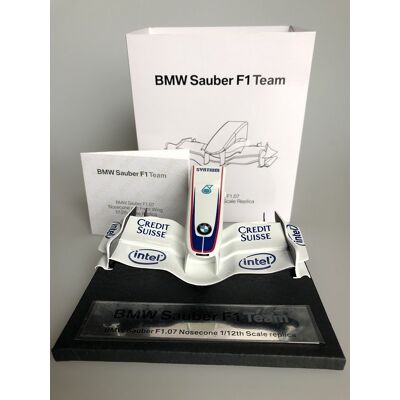 Minichamps Amalgam Bmw Sauber F107 2007 Nosecone 1:12 M5147 Minichamps Amalgam Bmw Sauber F107 2007 Nosecone 1:12 M5147