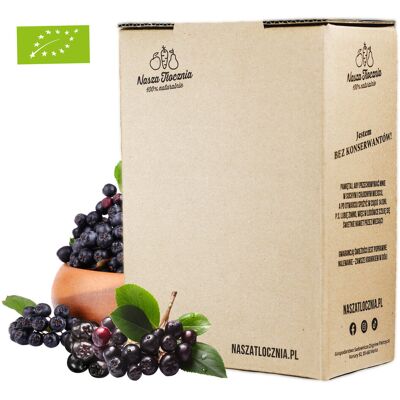 Nasza Tłocznia ARONIA EKO 100% Sok tłoczony z Aronii Ekologiczny nadciśnienie NFC 24h 3L Nasza Tłocznia ARONIA EKO 100% Sok tłoczony z Aronii Ekologiczny nadciśnienie NFC 24h 3L