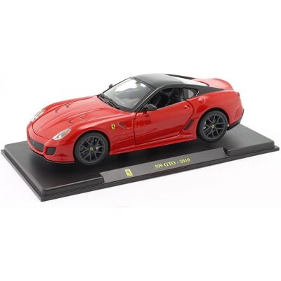 Atlas Ferrari 599 Gto 2010 Red Black 1:24 Col026 Atlas Ferrari 599 Gto 2010 Red Black 1:24 Col026