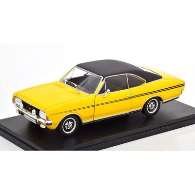 Atlas Opel Commodore A Gs/E Coupe Yellow 1:24 G1648004 Atlas Opel Commodore A Gs/E Coupe Yellow 1:24 G1648004
