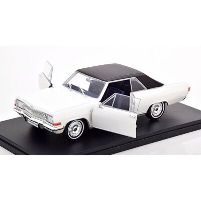 Atlas Opel Diplomat A Coupe V8 1965 White 1:24 Ab24P005 Atlas Opel Diplomat A Coupe V8 1965 White 1:24 Ab24P005