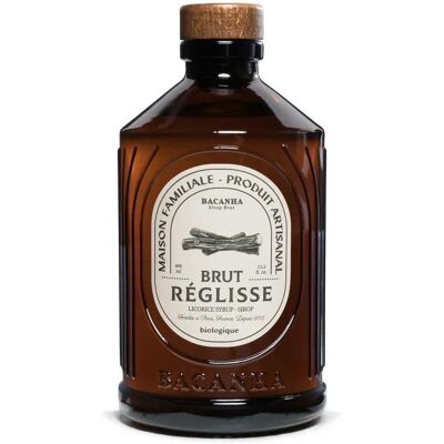 Bacanha Brut Réglisse BIO – syrop lukrecjowy organiczny, 400 ml Bacanha Brut Réglisse BIO – syrop lukrecjowy organiczny, 400 ml