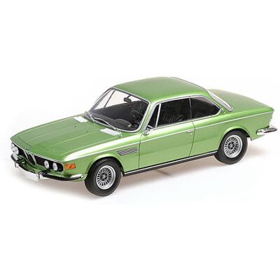 Bmw 3.0 Csi 1971 Green Metallic 1:18 Minichamps Bmw 3.0 Csi 1971 Green Metallic 1:18 Minichamps