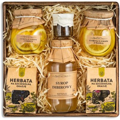 Jedwabny Szlak BOX prezentowy UPOMINEK herbata naturalny syrop Jedwabny Szlak BOX prezentowy UPOMINEK herbata naturalny syrop