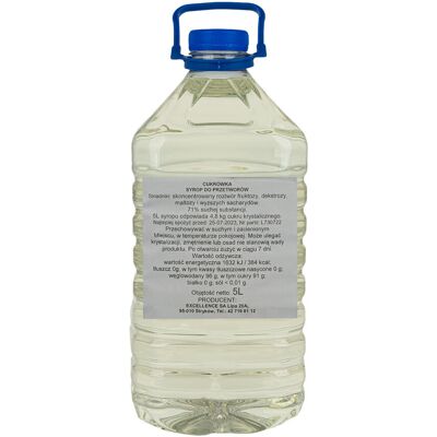 EXCELLENCE Cukrówka, syrop cukrowy do przetworów 5L EXCELLENCE Cukrówka, syrop cukrowy do przetworów 5L
