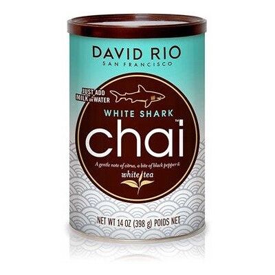 David Rio White Shark Chai - Biała Herbata i Przyprawy - 398 g David Rio White Shark Chai - Biała Herbata i Przyprawy - 398 g